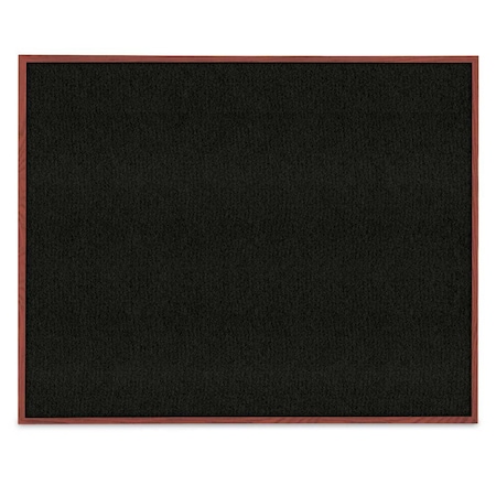 United Visual Products Sliding Door Indoor Enclosed Corkboard, 6 UV9002ACS-BRONZE-CLOUD
